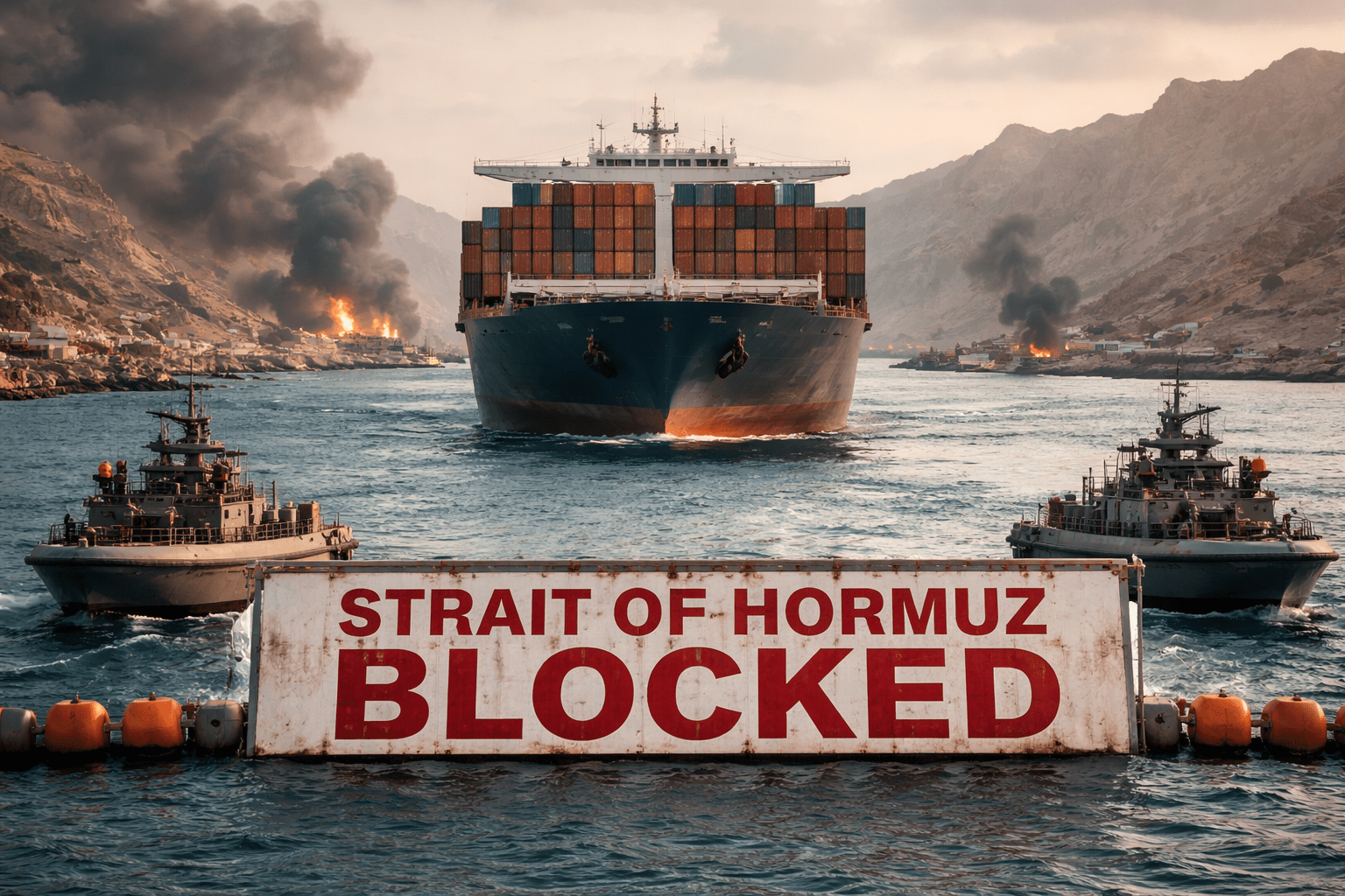 Logistical effects of the blockade of the Strait of Hormuz on global ...